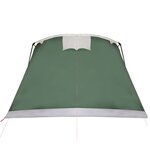 vidaXL Tente familiale tunnel 8 personnes vert imperméable