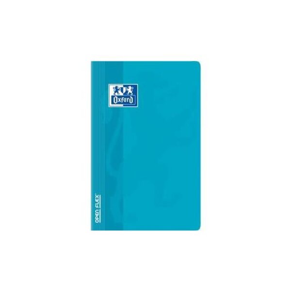 Carnet OPENFLEX piqûre 11x17cm 96 pages 90g 5x5 Couverture polypro Aléatoire OXFORD