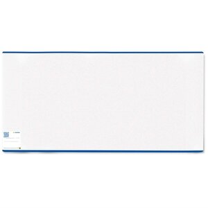 Couvre-livre (l)295 x (L)540 mm Bord Bleu Transparent HERMA