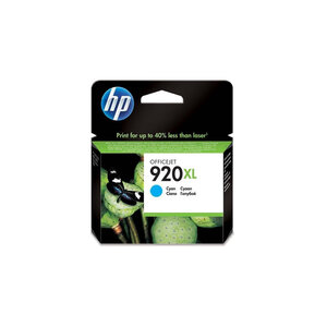 Hp cartouche dencre 920xl - 700 pages - 1 pack - blister multi tag - cyan