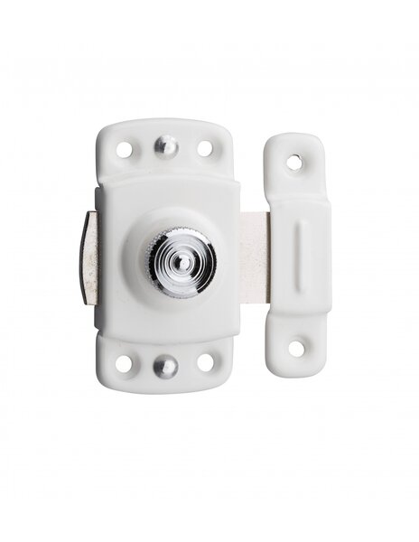 THIRARD - Verrou pour porte d'ameublement  30mm  blanc