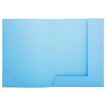 Paquet De 50 Chemises 2 Rabats Super 210 - 24x32cm - Couleurs Assorties - X 5 - Exacompta