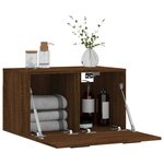 vidaXL Armoire murale Chêne marron 60x36 5x35 cm Bois d'ingénierie