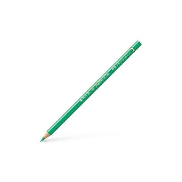 Crayon de couleur polychromos vert phtalo clair x 6 faber-castell