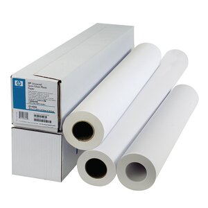 Rouleau de papier extra-blanc c6035a pour traceur jet d'encre - format 0 610 x 45 7m - 90g (rouleau 45.7 mètres)