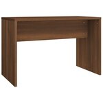 vidaXL Tabouret de toilette Chêne marron 70x35x45 cm Bois d'ingénierie