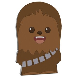 Pièce de monnaie 2 Dollars Niue 2020 1 once argent BE – Chibi Chewbacca