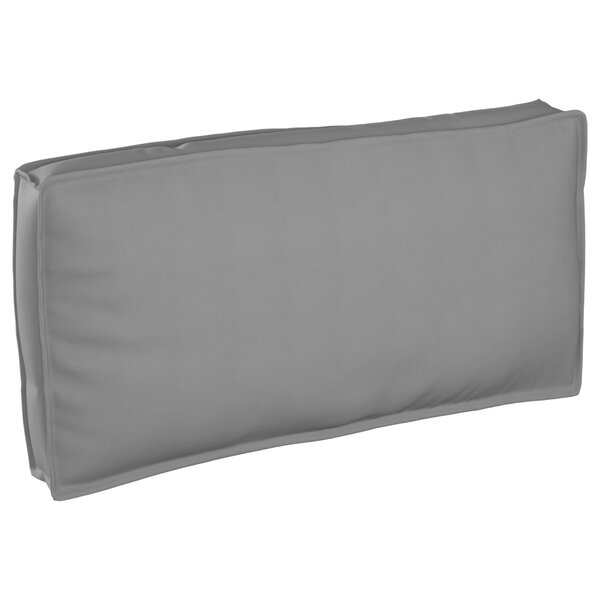 vidaXL Coussin de Palette pour Siège/Dossier Gris 120x60x12 cm Tissu Oxford