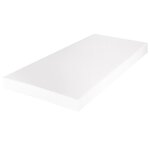 vidaXL Lit avec matelas Pin mexicain Corona 160 x 200 cm