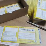 Recommandés guichet avec accusés de réception - boîte de 100