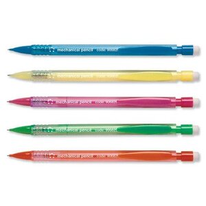 Porte-mine jetable existe en 5 couleurs assorties 5 ETOILES