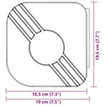 vidaXL Auvent rétractable crème 4x3 m tissu et aluminium
