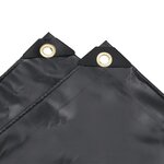 vidaXL Bâche anthracite 6x8 m 650 g/m²