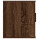 vidaXL Meubles TV muraux 2 Pièces Chêne marron 40x34 5x40 cm