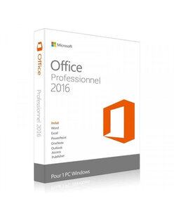 Microsoft Office 2016 Professionnel (Pro) - Clé licence à télécharger