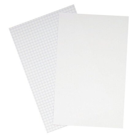 Boite de 100 fiches bristol 75 x 125 mm - blanc quadrillé 5x5 (paquet 100  feuilles) - La Poste