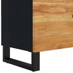vidaXL Meuble TV 105x33x46 cm Bois d'acacia massif