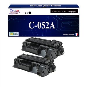 T3AZUR -2x Toners compatibles avec Canon 052 (2199C002) pour Canon LBP212dw LBP215x LBP-214dw MF421dw MF426dw MF428x MF429x