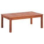 vidaXL Salon de jardin 4 Pièces Bois d'acacia solide