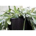 Capi Jardinière Urban Smooth carré 40x40x40 cm noir KBL903
