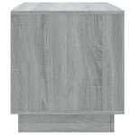 vidaXL Meuble TV Sonoma gris 102x41x44 cm Bois d'ingénierie