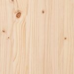 vidaXL Salon de jardin 5 Pièces avec coussins Bois de pin massif