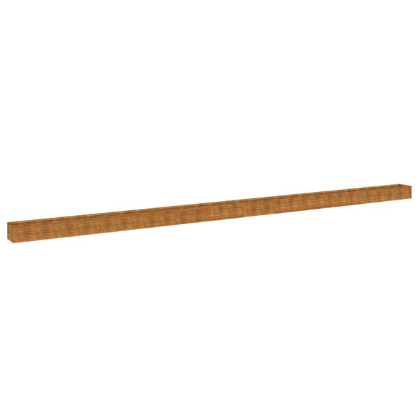 vidaXL Lit surélevé de jardin 1152x50x36 cm acier corten