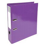 Classeur À Levier Iderama Prem'touch Dos 70mm - Violet - X 10 - Exacompta