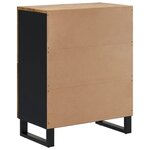 vidaXL Buffet avec 4 portes 60x33x75 cm bois massif de manguier