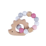 Kit: Anneau Hérisson   rose  17 pièces  Boite