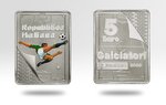 Pièce de monnaie 5 euro Italie 2022 argent BU – Panini (verte)