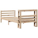 vidaXL Cadre de lit sans matelas 90x190 cm bois de pin massif