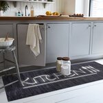 Tapis de cuisine KITCHEN 90 x 130 cm - Noir