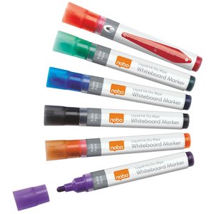 Nobo marqueurs à encre liquide 6 pièces