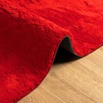 vidaXL Tapis HUARTE à poils courts doux et lavable rouge 120x170 cm