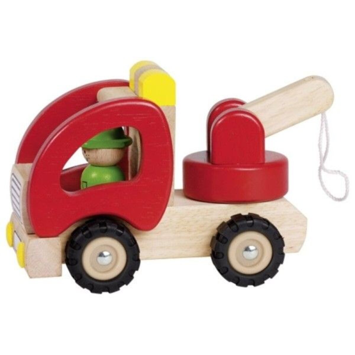 Jouet Camion dépanneuse Jouet en bois solide pour enfant 2 ans +