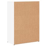 vidaXL Buffet blanc 60x30x84 cm bois d'ingénierie