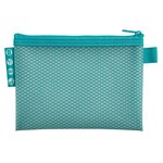 Pochette À Fermeture Éclair En Plastique Souple Chromaline Pastel - A6 - Couleurs Assorties - X 12 - Exacompta