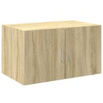 vidaXL Armoire de rangement chêne sonoma 70x42 5x225 cm