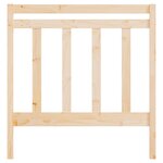 vidaXL Tête de lit 96x4x100 cm Bois massif de pin