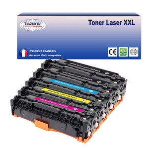 T3AZUR - Lot de 5 Toners compatibles avec Canon 716/731 pour Canon MF-623Cn MF-628Cw MF-8030CN MF-8040CN (Noir+Couleur)