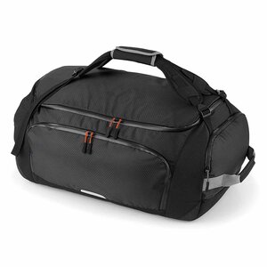 Sac de voyage - sac de sport transformable sac à dos - QX560 - Noir - 60 LITRES