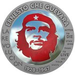 Pièce de monnaie en Argent 100 Francs g 31.1 (1 oz) Millésime 2023 ERNESTO CHE GUEVARA