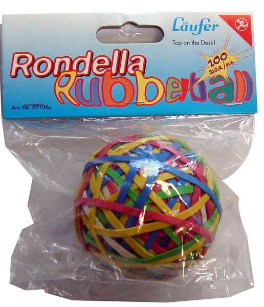 RONDELLA Bandes élastique Rubberball ds 1 sachet LÄUFER