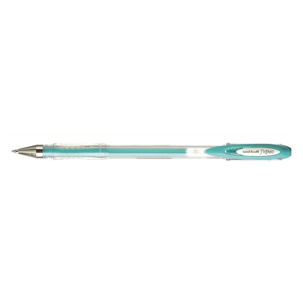 Roller encre gel Signo UM120AC pointe moyenne 0,7mm Vert Pastel x 12 UNI-BALL