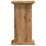 vidaXL Support pour plantes 33x33x60 cm bois d'ingénierie