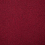 vidaXL Canapé à 2 places Tissu Rouge bordeaux