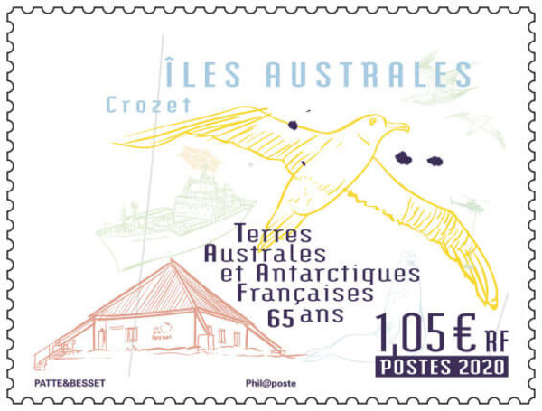 Timbre TAAF - Iles Australes - Crozet