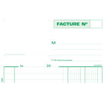 Manifold Factures 21X14,8 50 Tripli Autocopiant EXACOMPTA