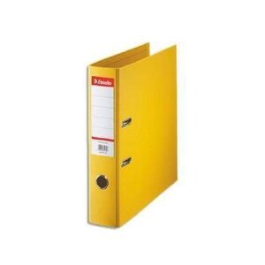 Classeur à levier plastique Standard A4 Dos 75 mm Jaune ESSELTE